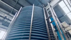 ПНР конвейерной системы со спиральным транспортером (кулером). Технопул-Р