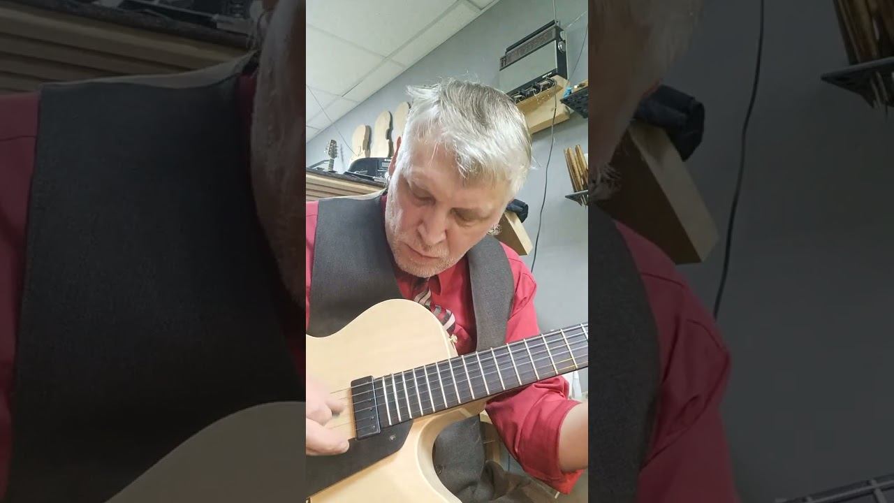 Звучит арчтоп гитара Антон Хорин №277. смотреть онлайн