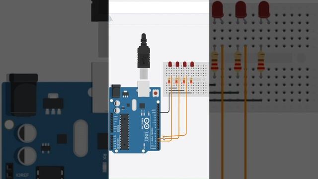 Arduino LED Chaser: Watch Your Lights Dance! | Tinkercad | 60 second Design Prep