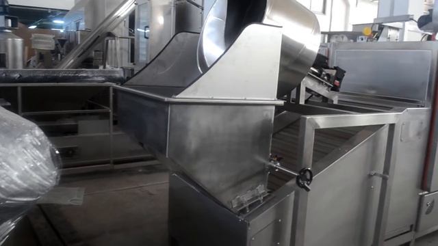 OS - 195DR Belt Type Roasting Machine With Ramp / OS - Аппарат для обжарки 195DR с рампой