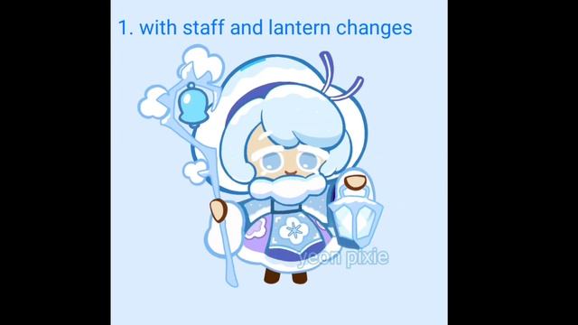 turning cotton cookie to snow ❄️ [cookie run kingdom]