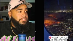 НЛО над пожарами в Калифорнии UFOзвуки 2025