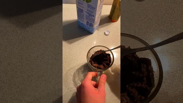 простой и вкусный брауни со сливками 😍🔥, #brawnie #foodhack #food #брауни #браунирецепт