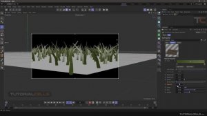 0064. grow grass ( architectural grass tag ) in cinema 4d