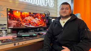 Клиент купил себе огромный моник на OLED за 125000 рублей! Первые эмоции!