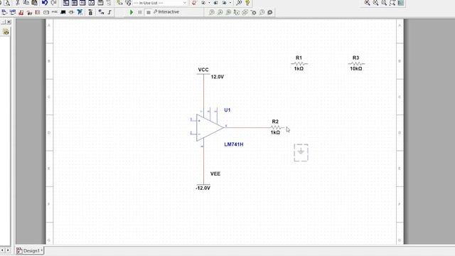 Op-amp Comparator circuit design in Multisim | NI Multisim tutorial | Op-amp design and analyze
