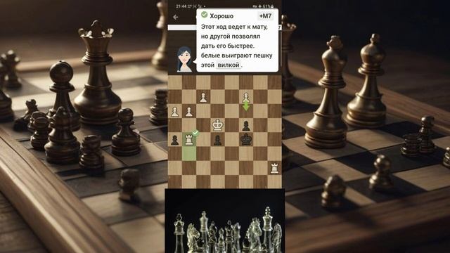 Разбор от Chesscom или Противник загонял