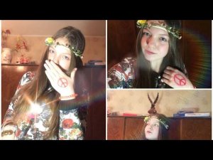 Как я стала хиппи?))) Моё перевоплощение в хиппи)))✌️