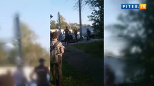 Мигранты напали на сотрудника ДПС в Петербурге