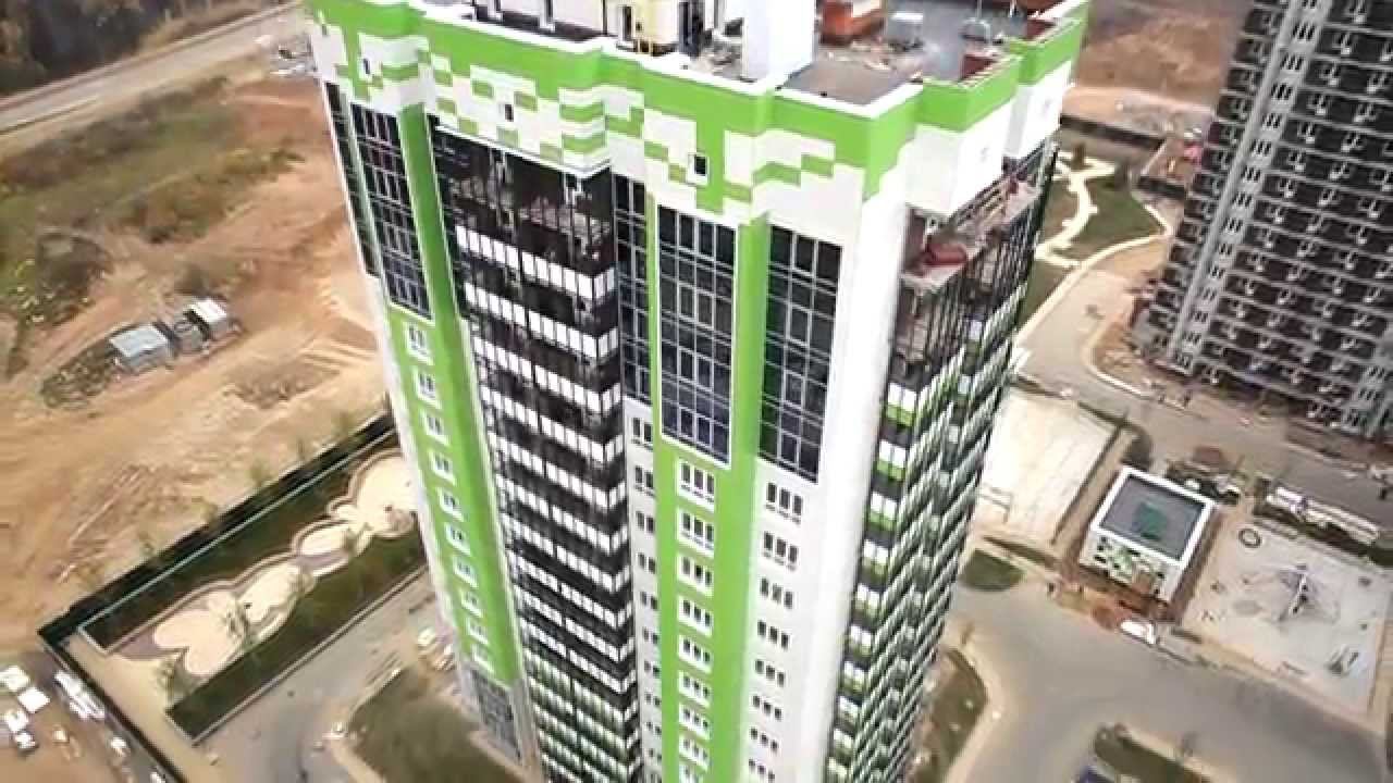 Аэровидеосъемка жилого комплекса