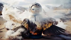 Чёрные крылья - песня клип драматичная ИИ анимация