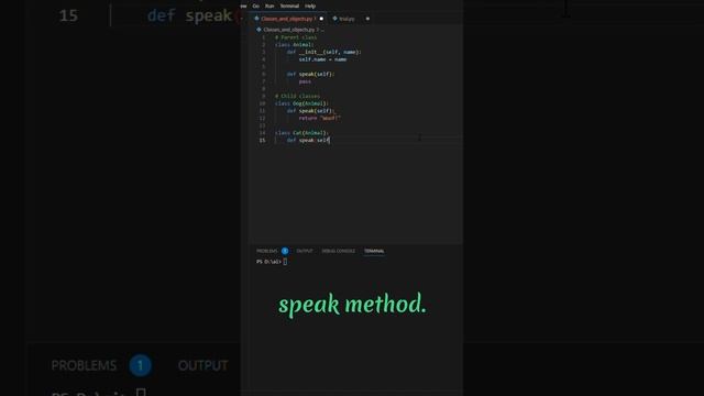 12.Mastering Inheritance and Polymorphism in Python: Building Dynamic Applications. #python