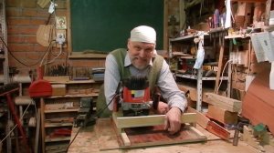 Создание параллельной плоскости с помощью ручного электрического фрезера Felisatti.