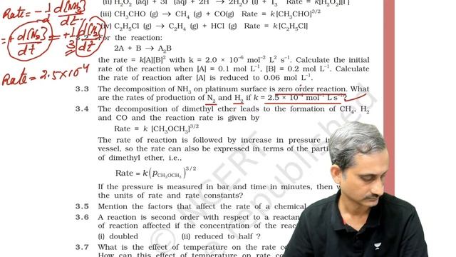 NCERT Reading | Chemical Kinetics | Chemistry | NEET 2024 -25 | by Anoop Vashishtha Sir