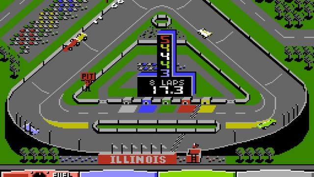 TAS, (NES) Danny Sullivan's Indy Heat  -＂all tracks＂ in 06m 18.51s by eien86