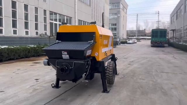 Стационарный бетононасос
