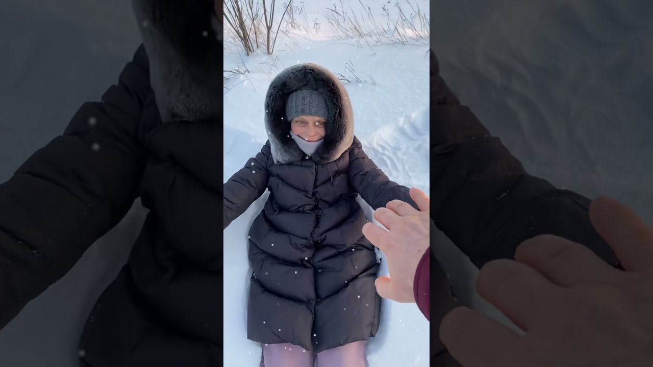 Зимние забавы и прогулки Рашида Шамдан #shorts смотреть онлайн