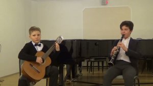 М. Джулиани "Аллегретто №4", "Доброе утро, блюз". Исп.Шавыкин Иван Иванович и Татьянич Макар Юрьевич