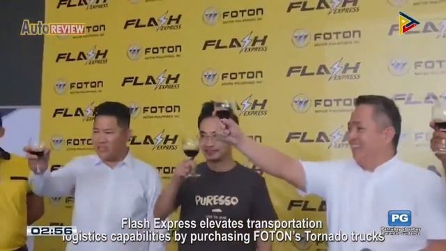 Flash Express & Foton Motors Philippines, Inc. Turnover Ceremony | PTV4 News смотреть онлайн