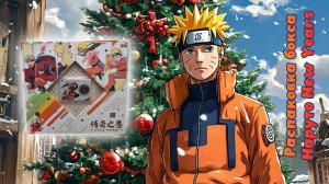 Распаковка новогоднего бокса Наруто от Kayou #unpacking #МаНаКи #naruto #cards