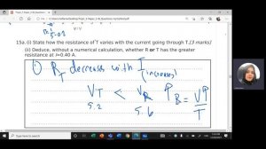 IB Physics-B.5 Electricity-Paper2-Qc#12-Resistor R and a non-ohmic component T.