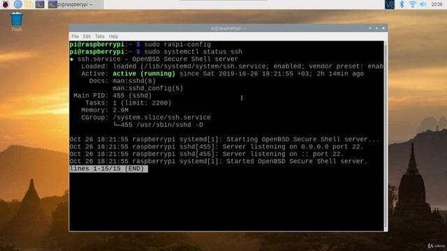 5 - SSH and VNC Activation and Connection