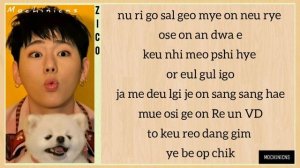Mino -Okey Dokey- (feat Zico) EASY LYRICS