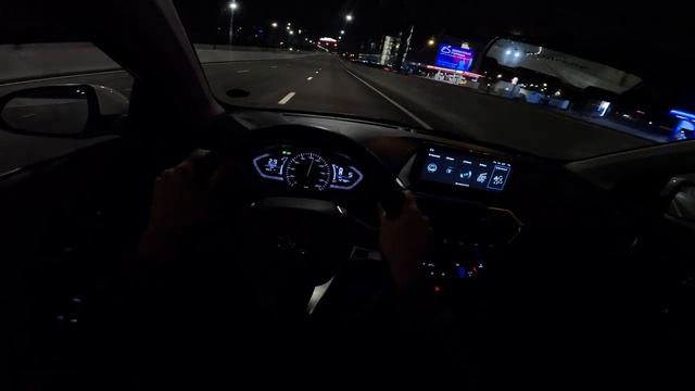 2023 Changan Alsvin  Чанган Алсвин 1.5 робот 97 л.с.  Ночной тест-драйв от первого лица