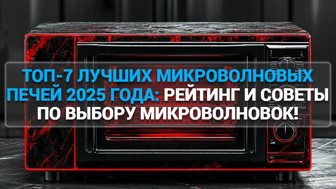 ТОП-7 ЛУЧШИХ МИКРОВОЛНОВЫХ ПЕЧЕЙ 2025 ГОДА: РЕЙТИНГ И СОВЕТЫ ПО ВЫБОРУ МИКРОВОЛНОВОК!