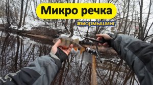 #мормышинг | Микро речка | Спиннинг Virago 542 Pro 0.1-0.5 гр | Катушка PURELURE Yannic 800 |