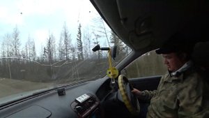 Весенняя охота на гуся в Якутии, поселок Олгуйдаах, часть первая - ДОРОГА;