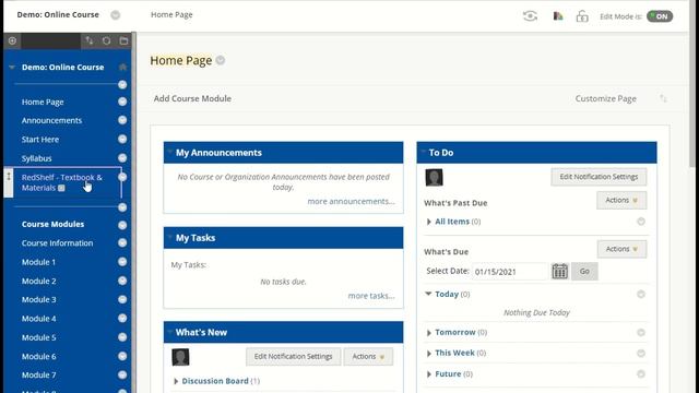 Adding RedShelf Link to a Blackboard Course смотреть онлайн