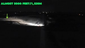 IMALENT MS32 200,000 LUMEN FLASHLIGHT BEAMSHOTS Back country roads & BIG FARM Worlds brightest!