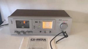 eBay Listing: Akai CS-M01A w/ Manual