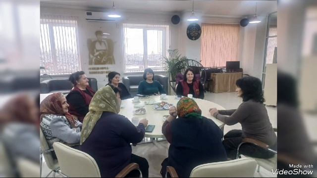 Работники Габукайской модельной  библиотеки провели литературно-поэтический вечер "Вечер, ты помниш