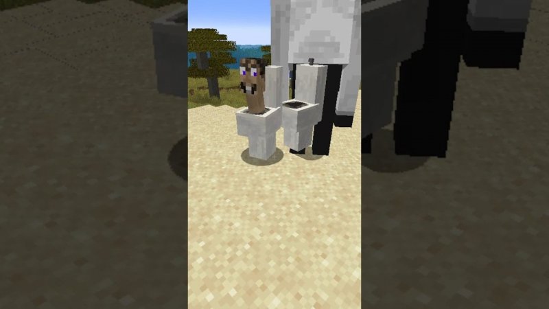 skibidi toilet #shorts #minecraft