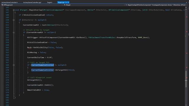 Archery Minigame in VR - UE4 Tutorial (C++ & Blueprints) Part 2