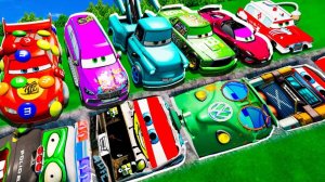 Машинки летают и прыгают! Развивающие мультики Машины помощники. Мультфильмы про машинки