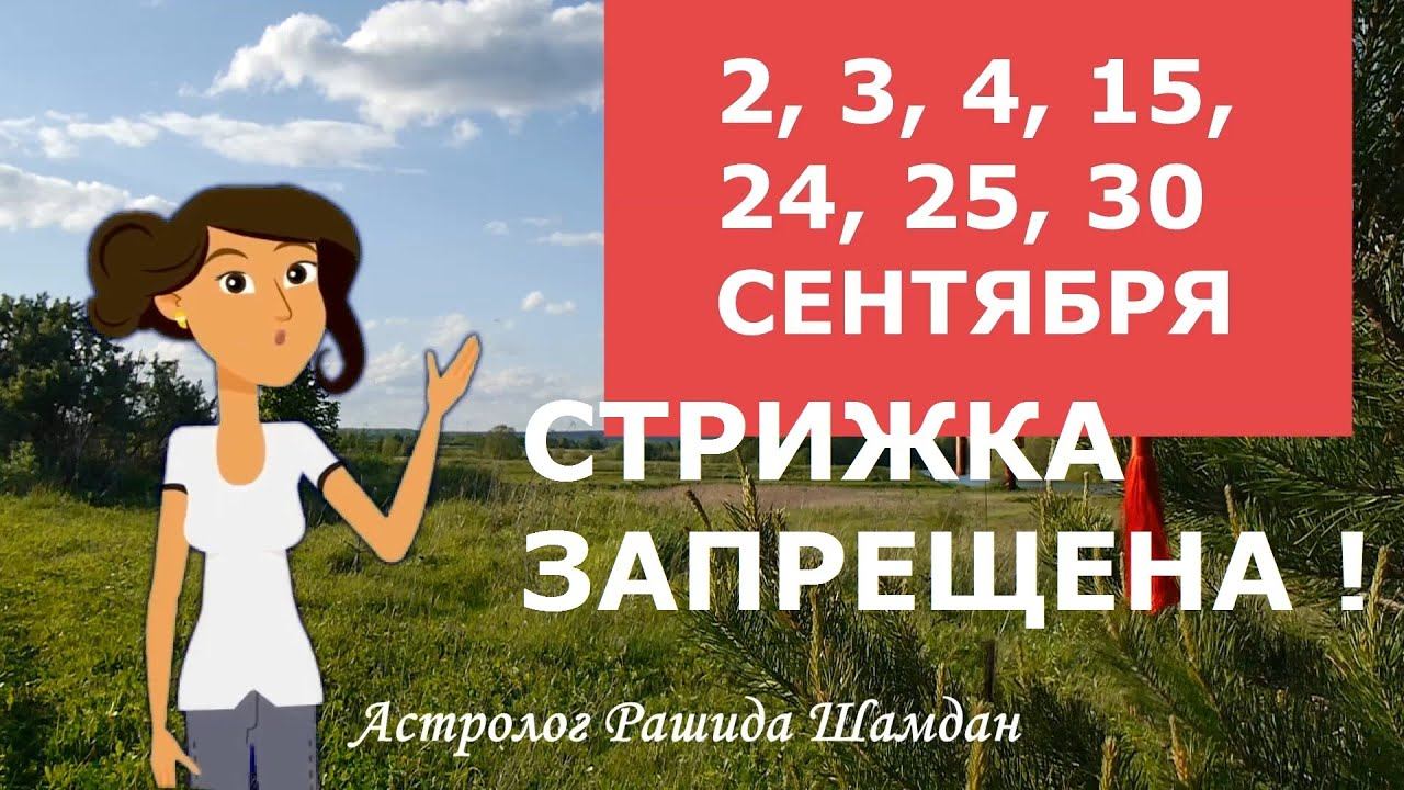 Благоприятные дни стрижки в сентябре Лунный календарь стрижек смотреть онлайн