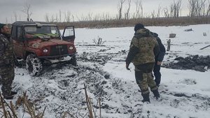 Грязь деревня Щетинка Курск