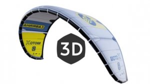 Cabrinha MOTO X 2025 год 3D