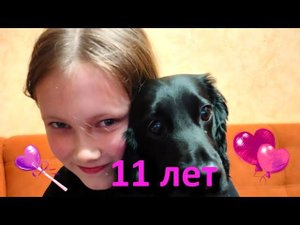 Любимая Ангелиночка, тебе 11! Поздравление с любовью от бабушки и дедушки