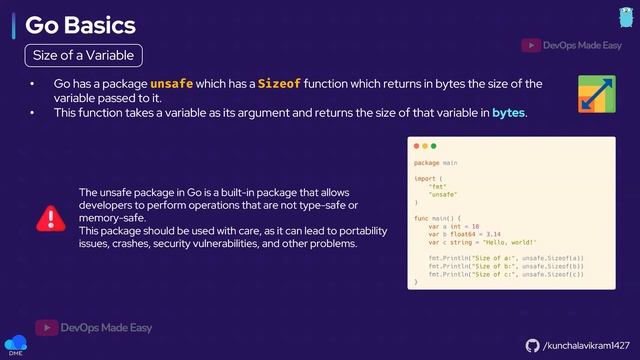 Basic Datatypes in Go | Numbers, Strings, Boolean, Byte and Rune