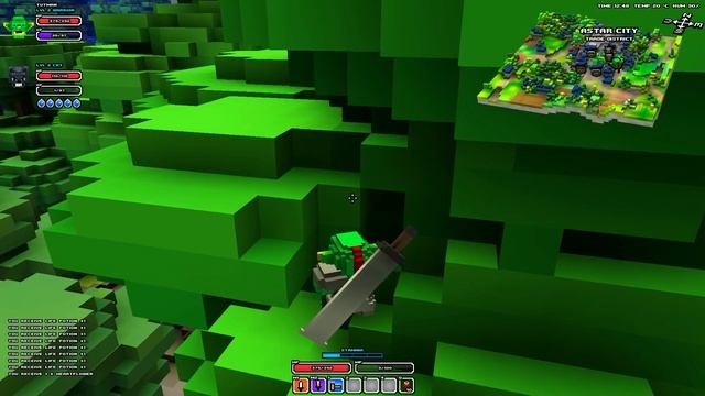 Cube World Gameplay - How To Climb (Climbing Tutorial) смотреть онлайн