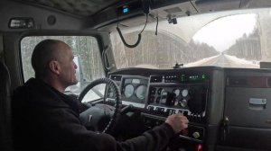 Кенворт Т-660.   Продолжаем движение на Алексинн. Поломка за поломкой.