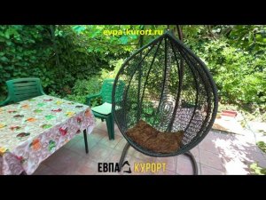 Двухкомнатный дом с отдельным озелененным двором