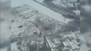 Предположительно кадры первого боевого применения гиперзвукового ракетного комплекса Кинжал