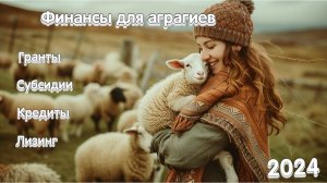 Инвестиции ЛПХ, КФХ, Кооператив. Гранты, субсидии и другие инструменты финансирования проекта
