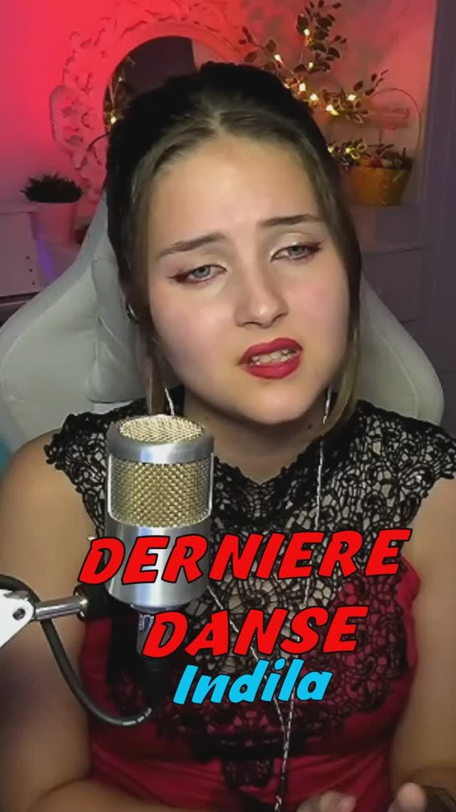 Спела DERNIERE DANSE - Indila cover lyrics NastAsya смотреть онлайн