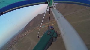 Заход свободника на посадку по Афгански или когда протупил и садишься с попутником. 07.05.2016г.